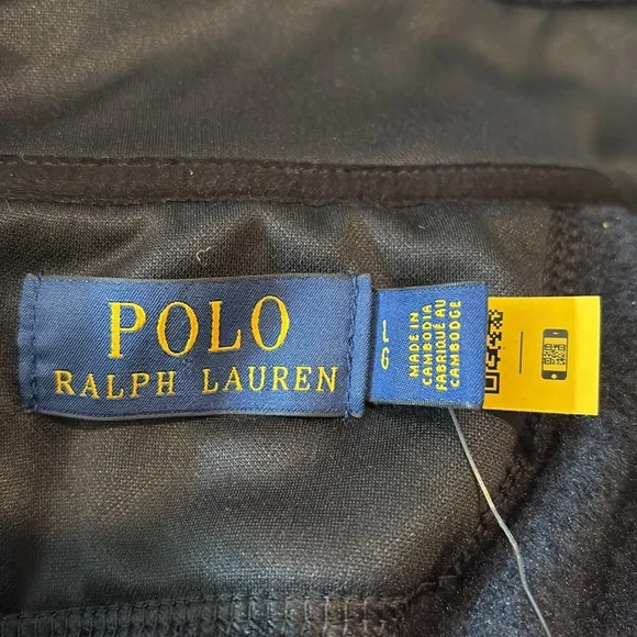 NWT Polo Half-Zip Pullover Navy Fleece Jacket